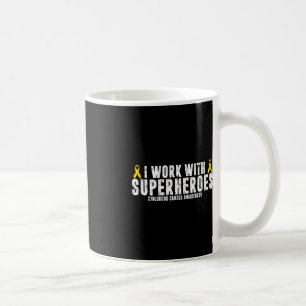 Paediatrics Oncology RN Nurse Oncologist Ribbon Coffee Mug