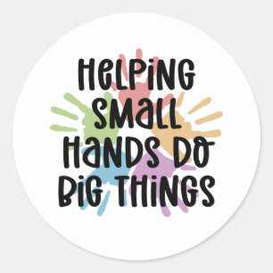 Paediatrics OT Occupational therapist OT Gifts Classic Round Sticker