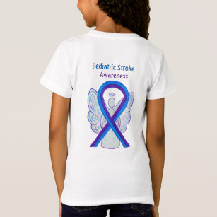 Paediatrics Stroke Awareness Ribbon Custom Shirts