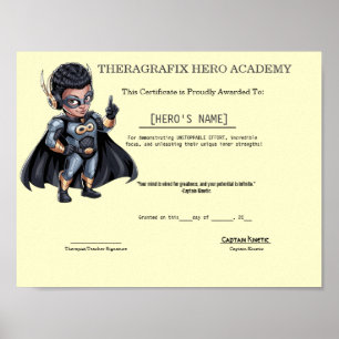 Paediatrics Therapy Strength & Determination Award Poster