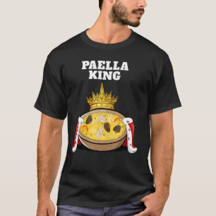 Paella King Mens Paella Lover Shirt Food Spanish P