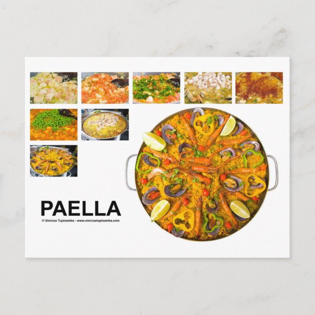 paella postcard (Front)