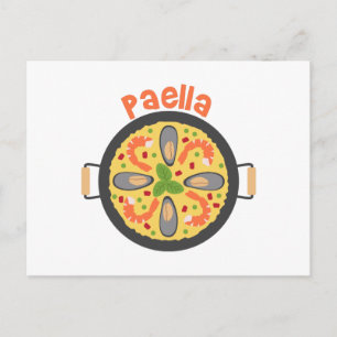 Paella Postcard