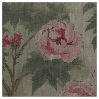 Paeonia Baby Pink Fabric