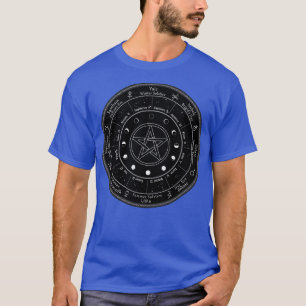 Pagan Calendar Wheel of The Year T-Shirt