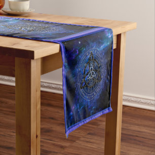 Pagan Calendar Wheel Short Table Runner