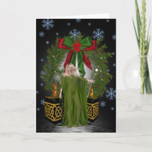Pagan Christmas Holiday Card