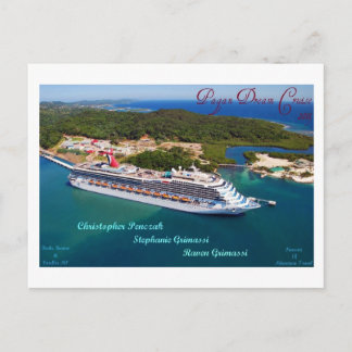Pagan Dream Cruise Cozumel PC Postcard