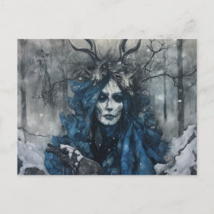 Pagan Forest Goddess Postcard
