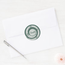 Pagan Goddess Spirals Green Personalised