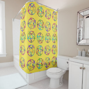 Pagan Gold Shower Curtain