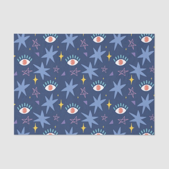 Pagan Gothic Eye Tissue Paper | Mystical  (Front)