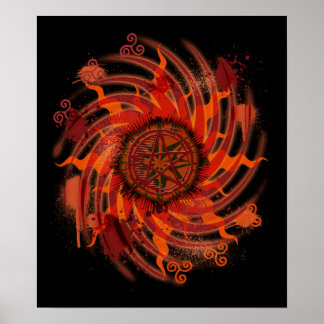 Pagan Graphic 01 Blk Poster