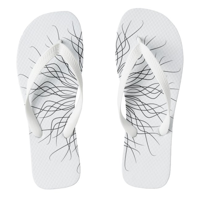 pagan mandala flip flops (Footbed)