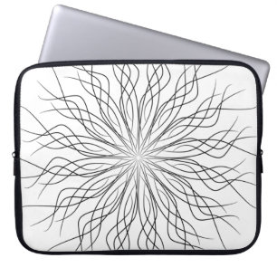 Pagan mandala tattoo spiritual laptop sleeve