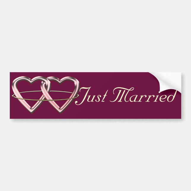 Pagan Marriage Symbol Bumper Sticker (Front)