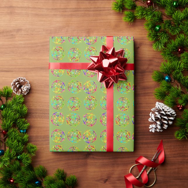 Pagan Molten Alchemy Wrapping Paper (Holiday Gift)