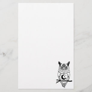 Pagan Owl Stationery