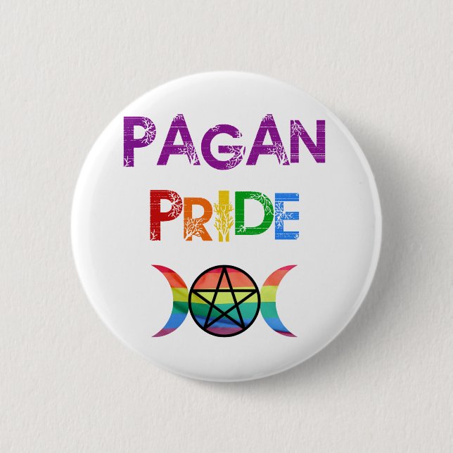 Pagan Pride 6 Cm Round Badge (Front)