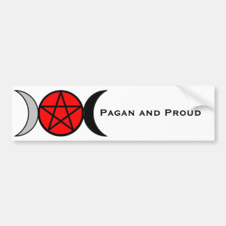 Pagan Pride- Triple Goddess Bumper Sticker
