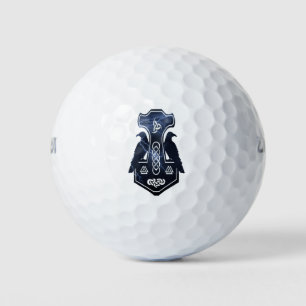 Pagan Thor's Hammer Golf Balls