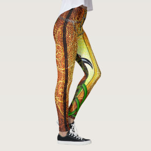 Pagan Tome Dark Magic Spells Wiccan & Witchcraft 1 Leggings
