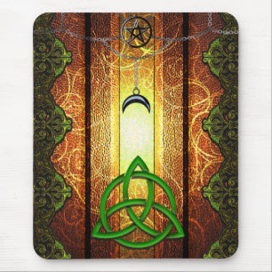 Pagan Tome Dark Magic Spells Wiccan & Witchcraft 1 Mouse Mat