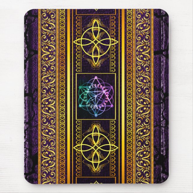 Pagan Tome Dark Magic Spells Wiccan & Witchcraft 2 Mouse Mat (Front)