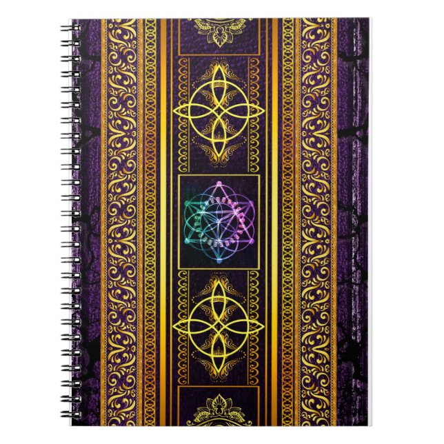 Pagan Tome Dark Magic Spells Wiccan & Witchcraft 2 Notebook (Front)