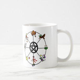 Pagan Wheel of the Year Mug