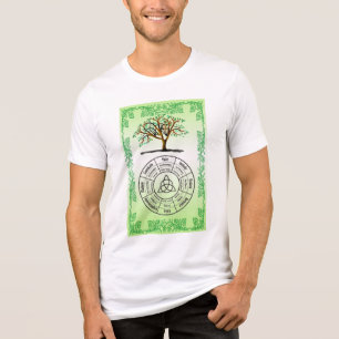 Pagan Wheel of the Year Tri-Blend Shirt