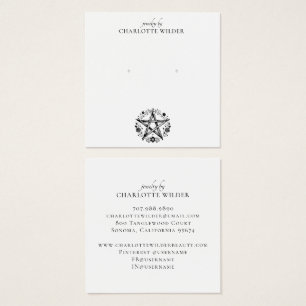 Pagan Wiccan Pentacle Jewellery Earring