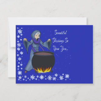 Pagan Winter Greetings  Postcard