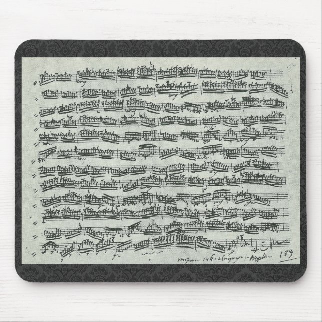 Paganini Perpetual Motion Mouse Mat (Front)