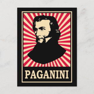 Paganini Postcard