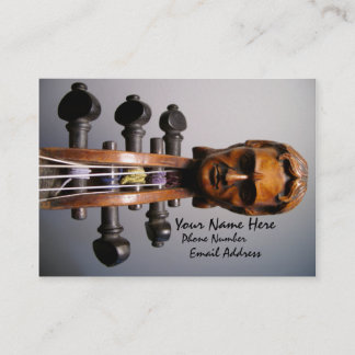 Paganini Scroll Business/Profile Card