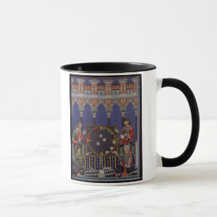 Page 90 from the Book of Games made for Alfonso X Mug