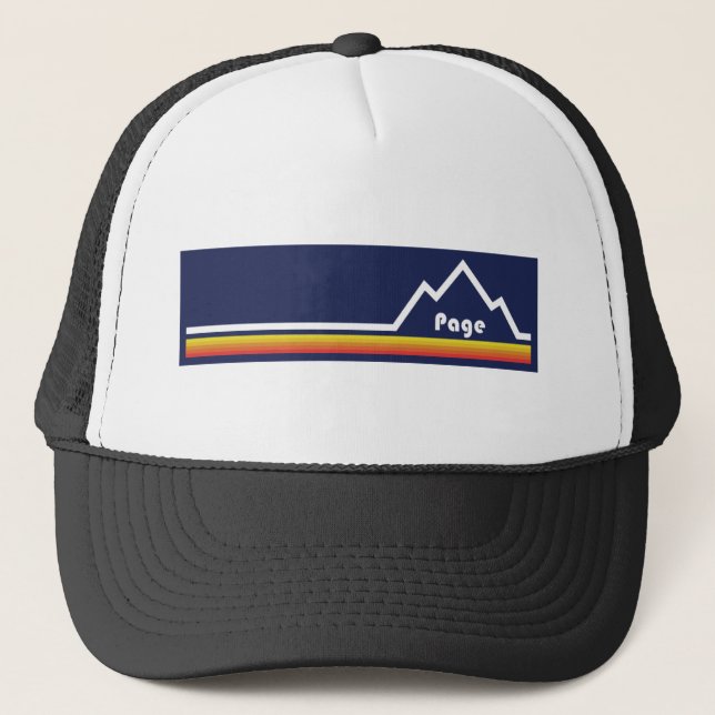 Page Arizona Trucker Hat (Front)