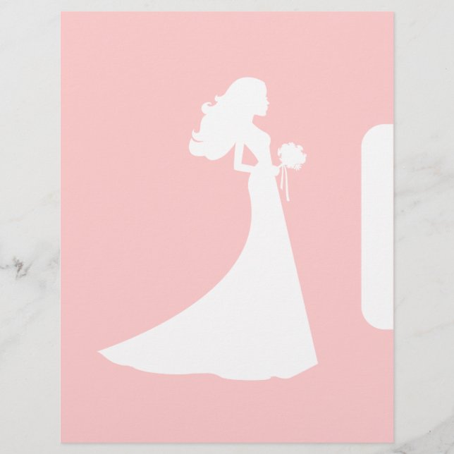 Page Divider for Bride Binder (Front)
