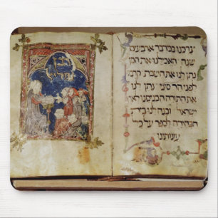 Page from a Haggadah Mouse Mat