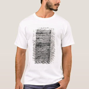 Page from one of Balzac's works T-Shirt