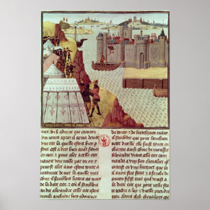 Page from the 'Histoire du Grand Alexandre' Poster