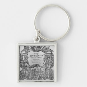 page of 'Della Musica Antica et della Moderna' Key Ring