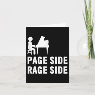 Page Side Rage Side Funny Jam Band Shirt, Lot Shir Card