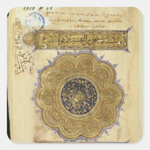 Page 'The Epistles and Acts Apostles' Square Sticker