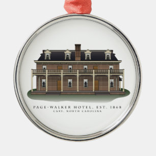 Page-Walker Hotel Cary, NC Commemorative Ornament