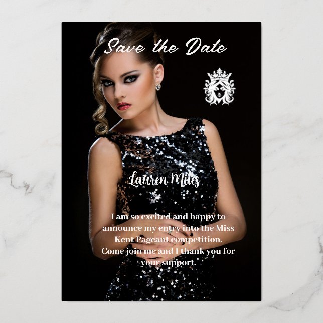 Pageant Announcement (Front)