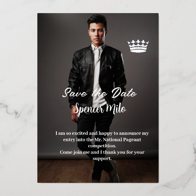 Pageant Announcement (Front)