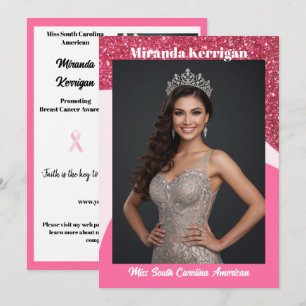 Pageant Autograph Card Berry Twisted Titleholder
