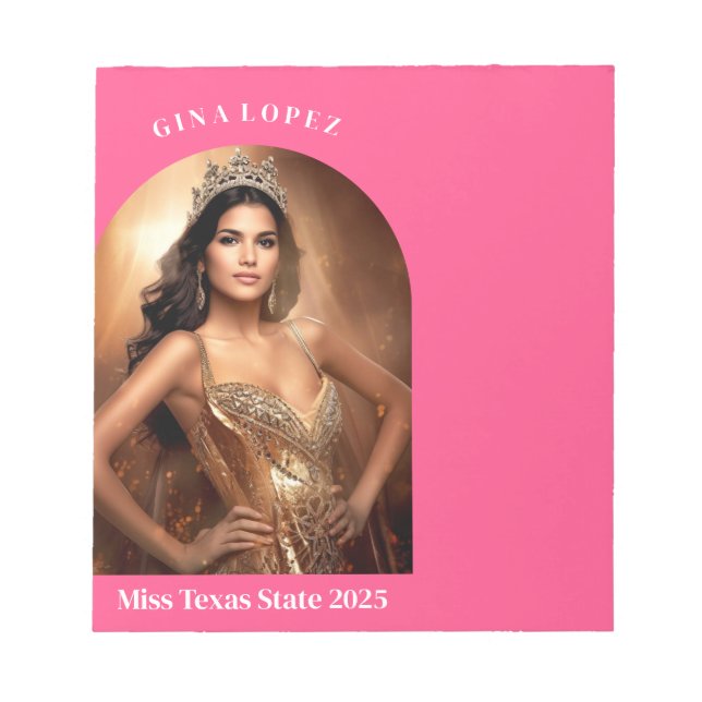 Pageant Autograph Pad (Front)